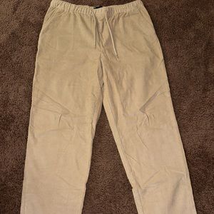 Skater fit baggy corduroy pants